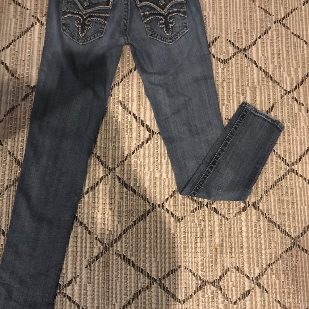 Size 28 Rock Revival skinny jeans